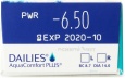 Dailies Aqua Comfort Plus 30 линз
